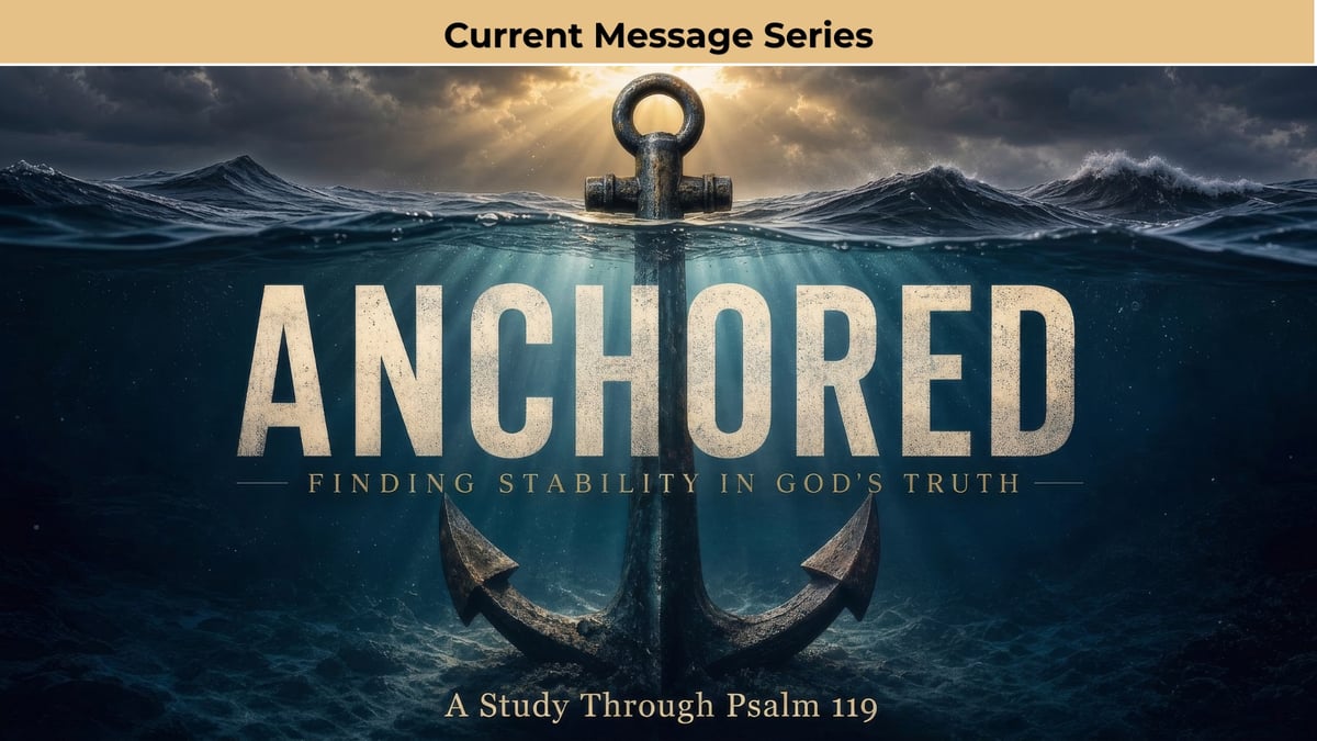 Current sermon series: Anchored